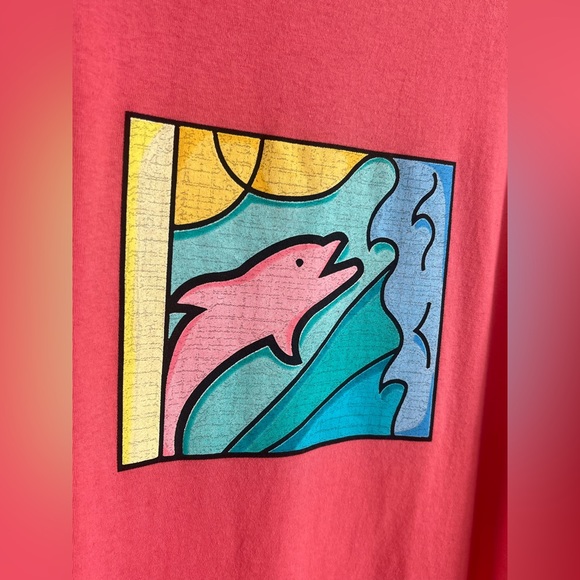 Pink Dolphin Graphic Tee - Picture 4 of 5